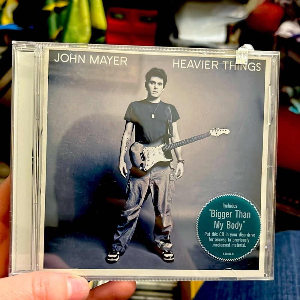 Music CD, Heavier Things, John Mayer, Black, White, Columbia